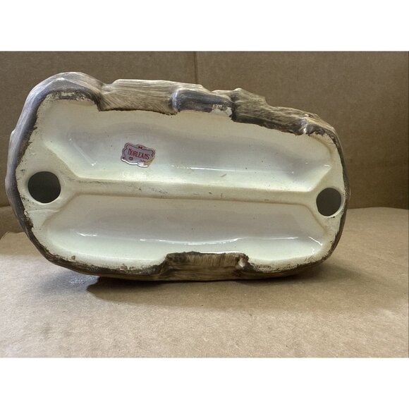 Norleans Japan Bisque Porcelain Man & Dog Figurine Mid-Century 7.5" Collectible - Picture 8 of 9